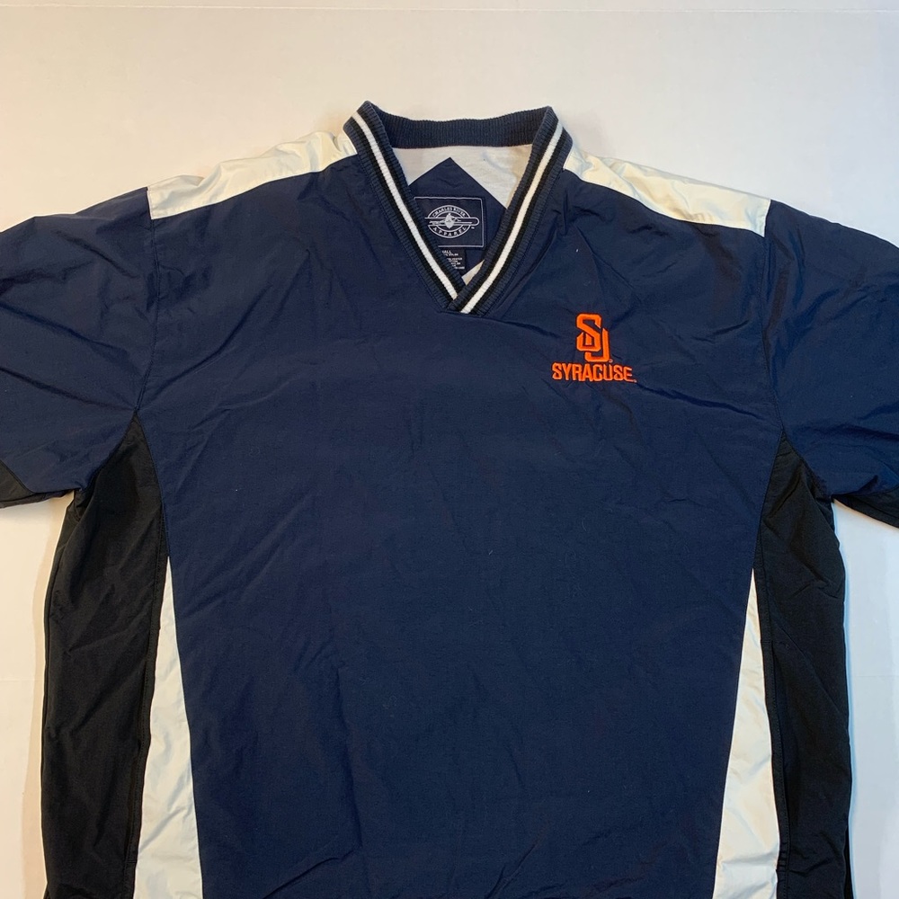 Charles River Syracuse University mens pullover windbreaker jacket size small